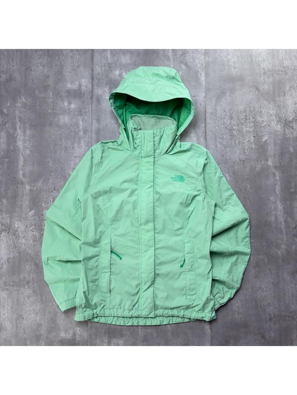 Y2K Green The North Face Dry Vent Windbreaker Hooded Jacket